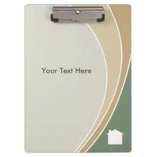 Carpeta De Pinza Agente inmobiliario profesional