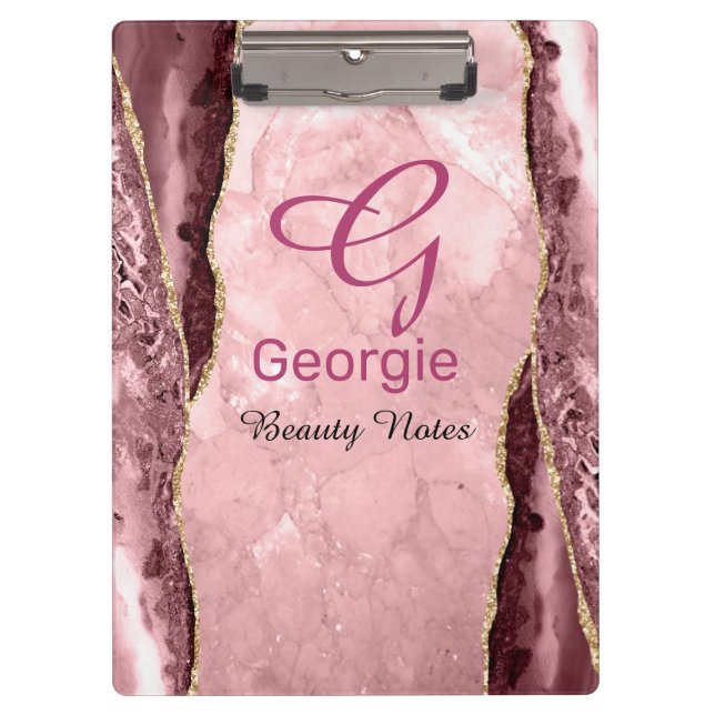 Carpeta De Pinza Agentes Rubor y Gold (Anverso)