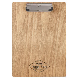Carpeta De Pinza Agrega tu logo a la madera rústica del granero