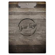 Agrega tu logo de madera rústica de granero 