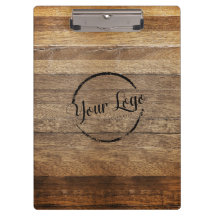 Agrega tu logo de madera rústica de granero 