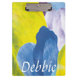 Carpeta De Pinza Agrega tu nombre False Indigo III