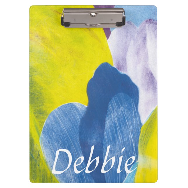 Carpeta De Pinza Agrega tu nombre | Indigo falso III (Anverso)