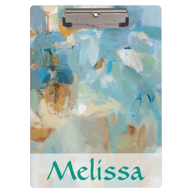 Carpeta De Pinza Agrega tu nombre | Playa Sparkle (Anverso)