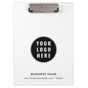 Carpeta De Pinza Agregar empleados de oficina corporativa con logot