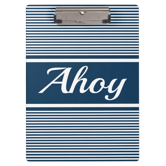 Carpeta De Pinza Ahoy (Anverso)