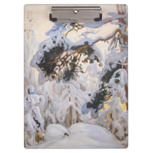 Carpeta De Pinza Akseli Gallen-Kallela - Bosque en invierno