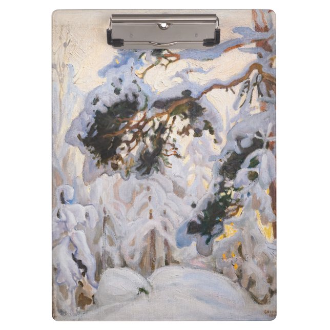 Carpeta De Pinza Akseli Gallen-Kallela - Bosque en invierno (Anverso)