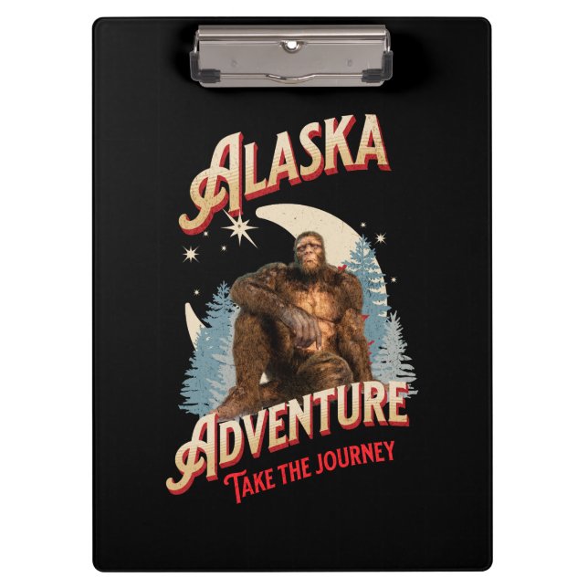 Carpeta De Pinza Alaska Adventure. Take the Journey Bigfoot (Anverso)
