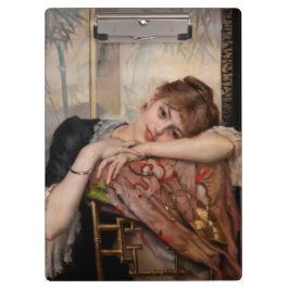 Carpeta De Pinza Albert Edelfelt - La Parisienne / Virginie