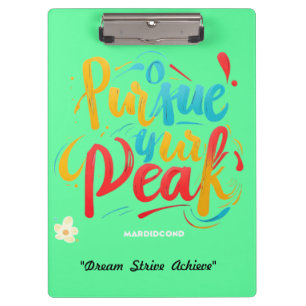 Carpeta De Pinza "Alcanzar sus objetivos"