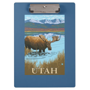 Carpeta De Pinza Alces DrinkingUtah
