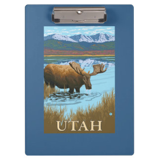 Carpeta De Pinza Alces DrinkingUtah