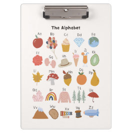 Carpeta De Pinza Alfabeto de A a Z con imágenes