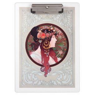 Carpeta De Pinza Alfonso Mucha