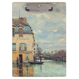 Carpeta De Pinza Alfred Sisley - Inundación en Port-Marly 1872