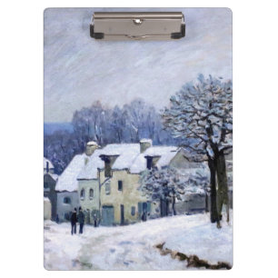 Carpeta De Pinza Alfred Sisley - Place Chenil en Marly, efecto de n