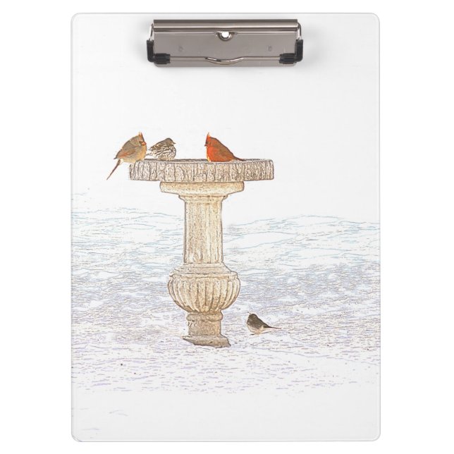 Carpeta De Pinza Alimentando el arte digital por la mañana (Anverso)