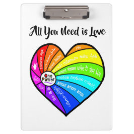 Carpeta De Pinza All You Need is Love