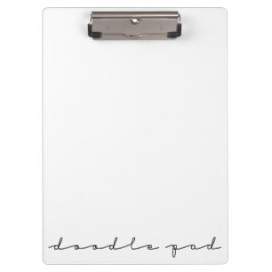 Carpeta De Pinza Almohadilla de Doodle