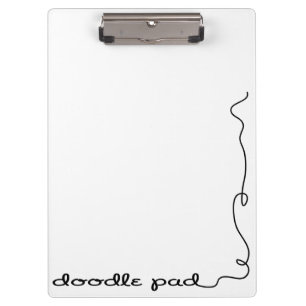 Carpeta De Pinza Almohadilla de Doodle