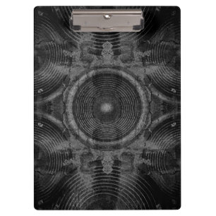 Carpeta De Pinza Altavoces de música en blanco y negro