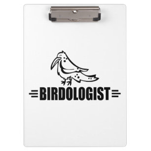 Carpeta De Pinza Amante de las Aves Divertido
