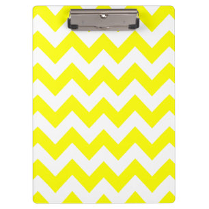 Carpeta De Pinza Amarillo azul negrita Chevron