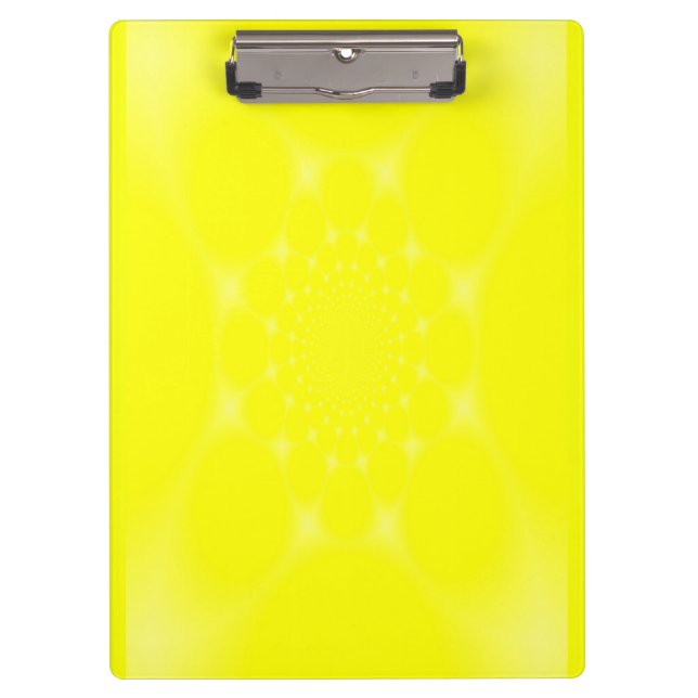 Carpeta De Pinza Amarillo Brillante (Anverso)