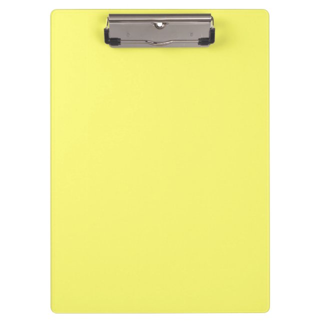 Carpeta De Pinza Amarillo de mantequilla (Anverso)