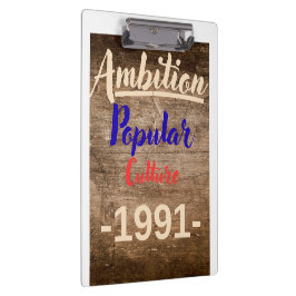 Carpeta De Pinza Ambition: Popular Culture