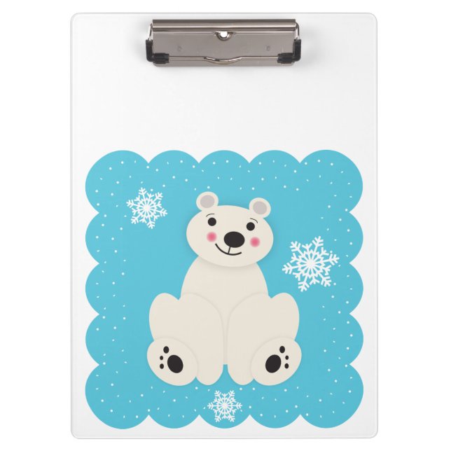 Carpeta De Pinza Amigo Polar (Anverso)