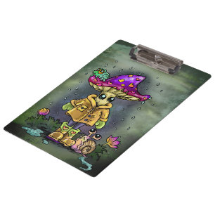 Carpeta De Pinza Amigos de día lluvioso