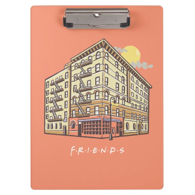 Carpeta De Pinza AMIGOS™ | Edificio de apartamentos de Mónica (Anverso)