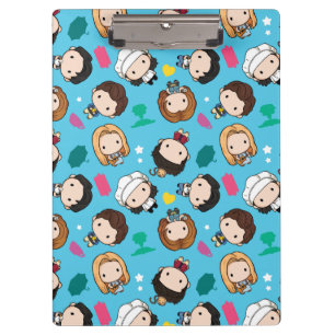 Carpeta De Pinza AMIGOS™   Patrón de Círculo de caracteres