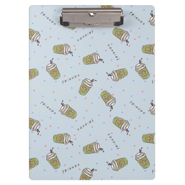 Carpeta De Pinza AMIGOS™ | Patrón de puntos centrales de polka (Anverso)