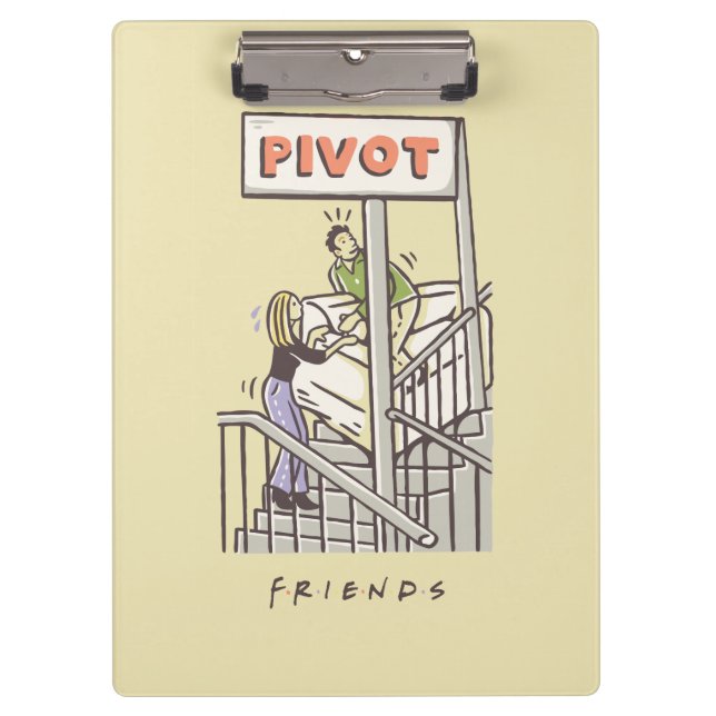 Carpeta De Pinza AMIGOS™ | Ross y Rachel PIVOT (Anverso)