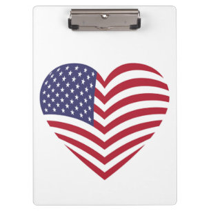 CARPETA DE PINZA AMO A ESTADOS UNIDOS