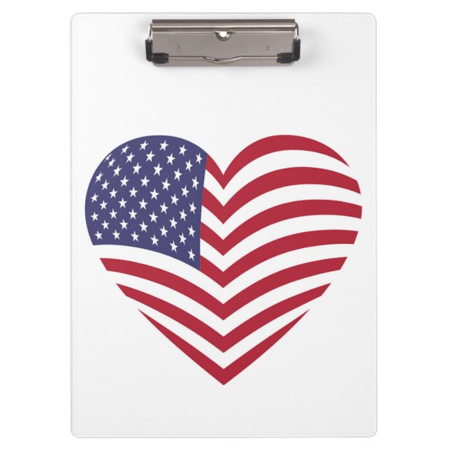 CARPETA DE PINZA AMO A ESTADOS UNIDOS (Anverso)
