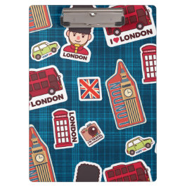 Carpeta De Pinza Amo Londres