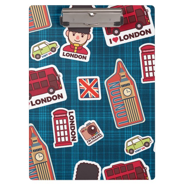 Carpeta De Pinza Amo Londres (Anverso)