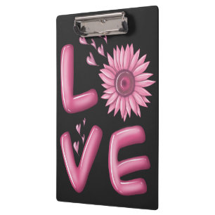 Carpeta De Pinza Amo Sunflower Rosa