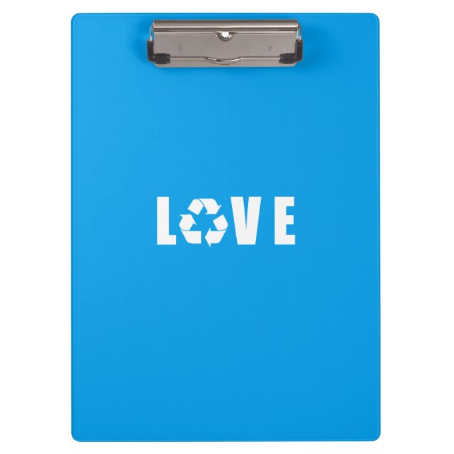 Carpeta De Pinza Amor de reciclaje (Anverso)