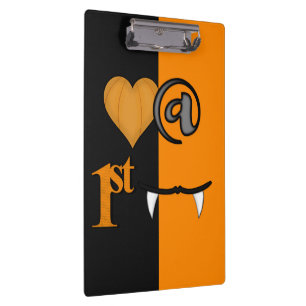 Carpeta De Pinza Amor En La Primera Bite Halloween