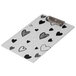 Carpeta De Pinza amor monocromo 