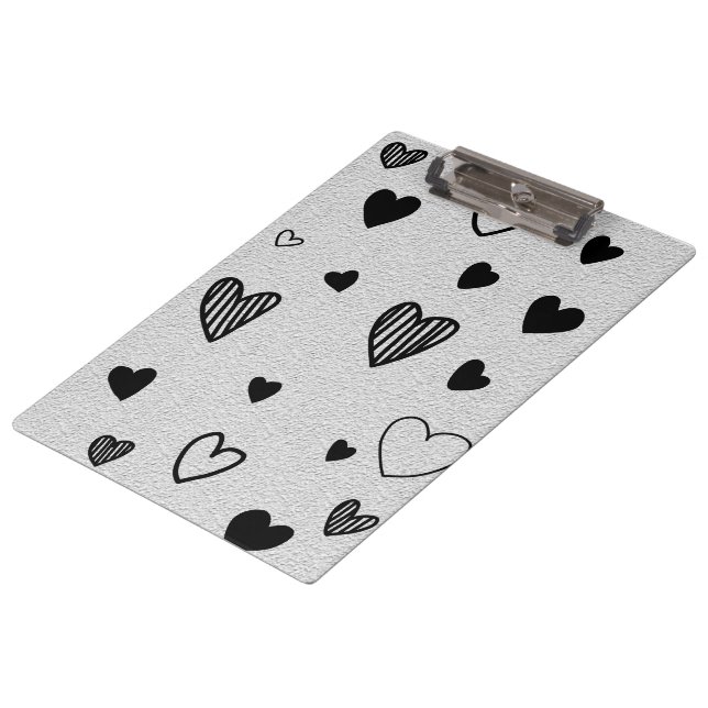 Carpeta De Pinza amor monocromo  (Angular)