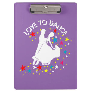 Carpeta De Pinza Amor por la danza