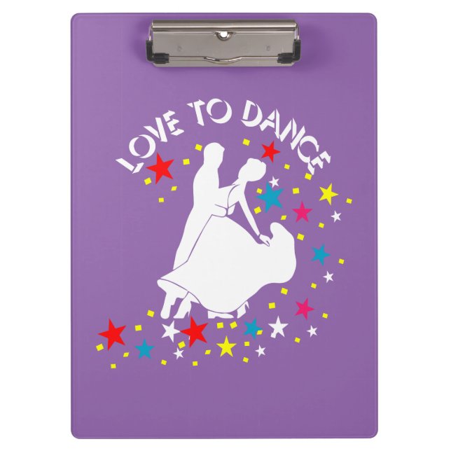 Carpeta De Pinza Amor por la danza (Anverso)