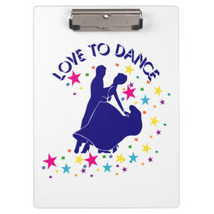 Carpeta De Pinza Amor por la danza