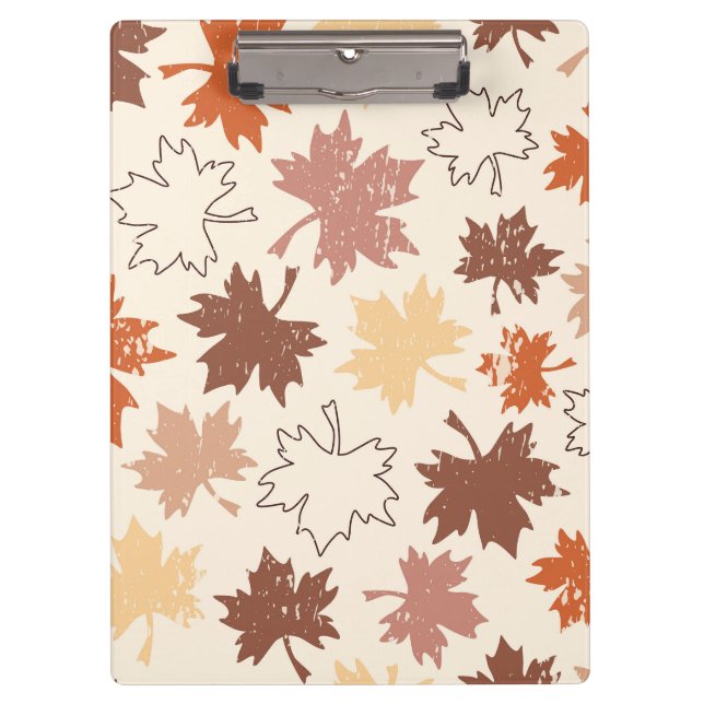 Carpeta De Pinza Amortización de tonos de lágrimas de arce de otoño (Anverso)